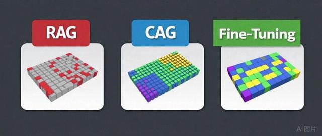 RAG vs. CAG vs. Fine-Tuning:如何为你的大语言模型选择最合适的“脑力升级”?