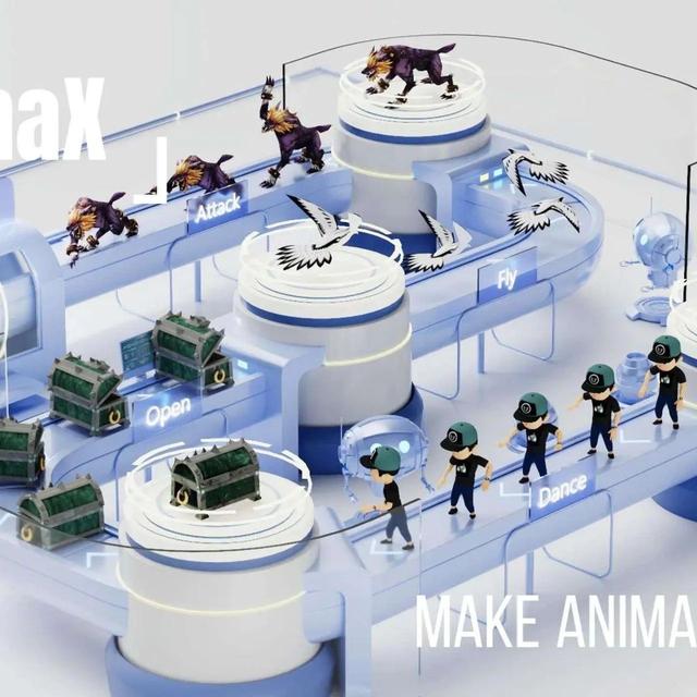 从文本到3D动画：AnimaX 前馈 3D 动画框架，解锁任意骨骼动画无限可能。
