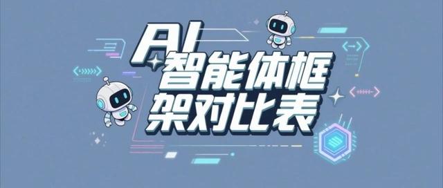 AI 智能体框架对比表
