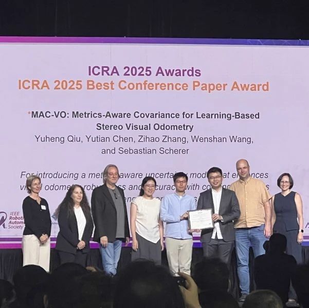ICRA 2025 获奖名单出炉,上交&新加坡国立大学获最佳论文奖