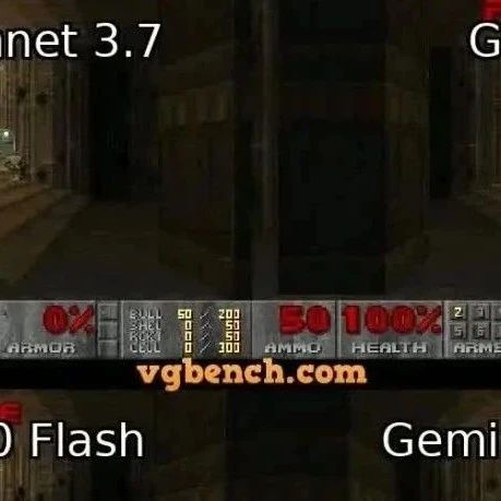 AI玩《毁灭战士》集体翻车:GPT-4o、Claude、Gemini在第一关已全军覆没
