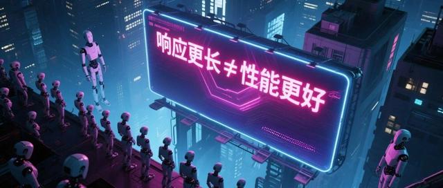 更长思维并不等于更强推理性能,强化学习可以很简洁