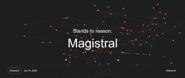 Mistral的首个强推理模型：拥抱开源，推理速度快10倍